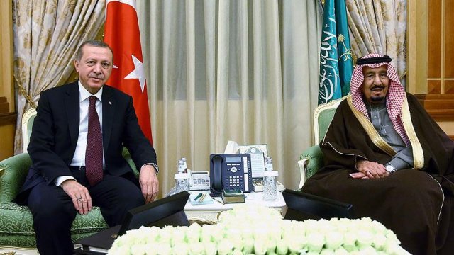 Erdoğan&#039;ın Suudi Arabistan ziyareti Körfez basınında