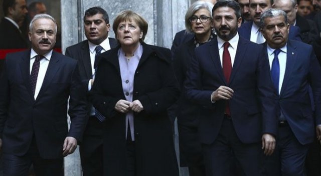 Erdoğan-Merkel ortak açıklaması Erdoğan-Merkel ortak açıklaması