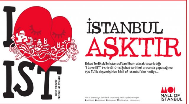 Erkut Terliksiz, Mall of İstanbul için tasarladı Erkut Terliksiz, Mall of İstanbul için tasarladı