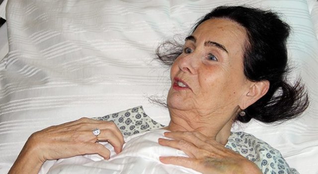 Fatma Girik hastanelik oldu Fatma Girik hastanelik oldu
