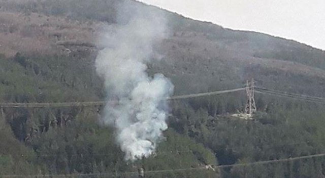Hatay'daki orman yangınında 1 hektarlık alan zarar gördü Hatay'daki orman yangınında 1 hektarlık alan zarar gördü