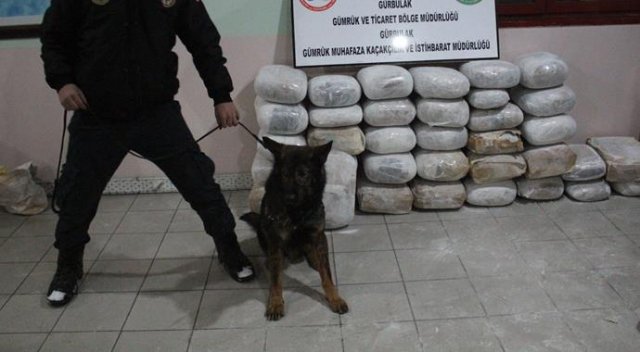 İran sınırında 60 milyon TL'lik eroin ele geçirildi