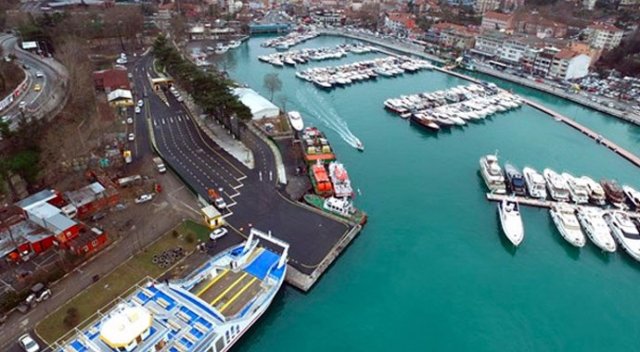 İstanbul Boğazı'na arabalı vapur hattı çalışmaları tamamlandı İstanbul Boğazı'na arabalı vapur hattı çalışmaları tamamlandı
