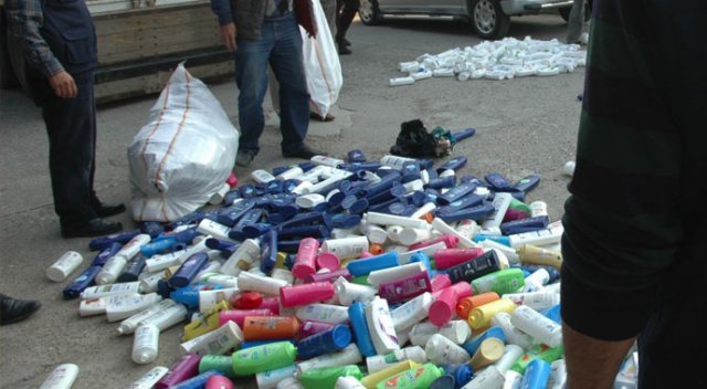 İstanbul&#039;da sahte şampuan operasyonu