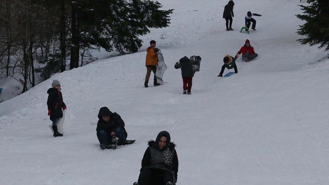Yarıyıl tatilinin son günü akın ettiler