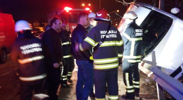Kocaeli'de trafik kazası: 4 yaralı Kocaeli'de trafik kazası: 4 yaralı