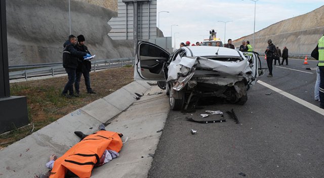 Osman Gazi Köprüsü’nde trafik kazası: 1 ölü, 4 yaralı