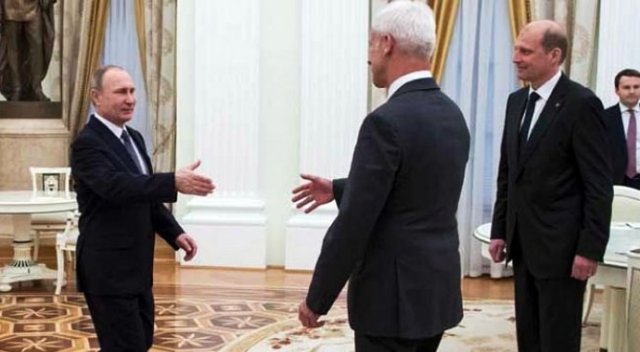 Putin, Volkswagen CEO`su ile görüştü