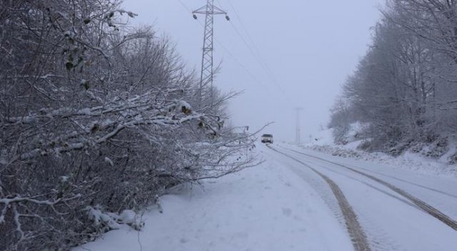 Samsun'da eğitime kar engeli Samsun'da eğitime kar engeli