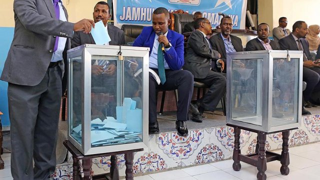 Somali meclisi yeni cumhurbaşkanını seçecek Somali meclisi yeni cumhurbaşkanını seçecek