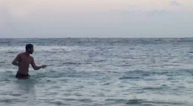 Survivor'da ünlüler takımı adadaki balıkları kuruttu Survivor'da ünlüler takımı adadaki balıkları kuruttu