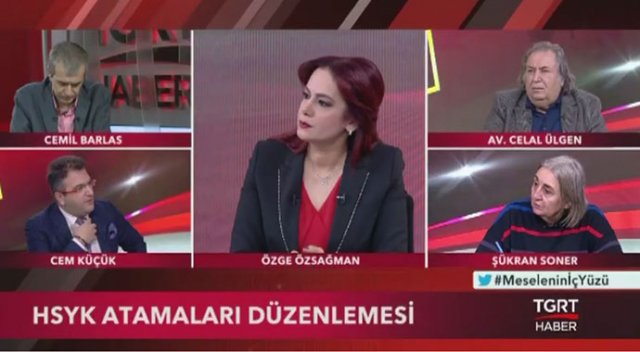 TGRT Haber canlı yayında hararetli tartışma TGRT Haber canlı yayında hararetli tartışma