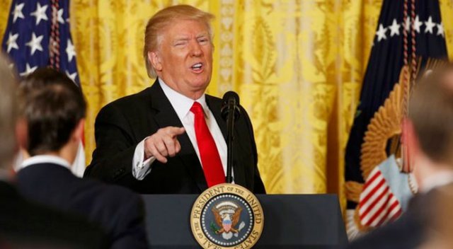 Trump'tan ABD basınına sert eleştiri Trump'tan ABD basınına sert eleştiri