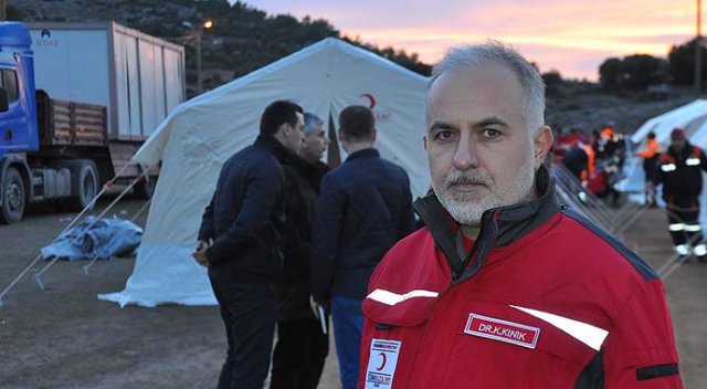 Türk Kızılayı bölgede AFAD ile birlikte çadır kent kurdu Türk Kızılayı bölgede AFAD ile birlikte çadır kent kurdu
