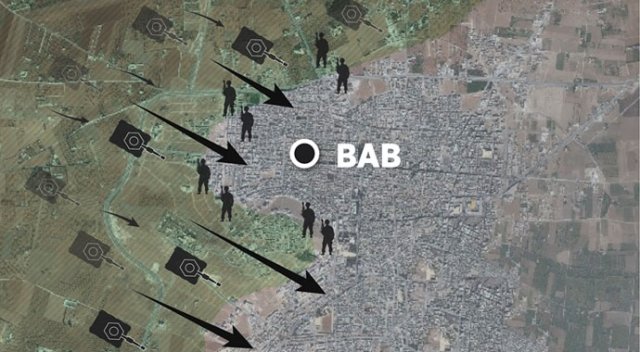 Türkiye'den Bab'da DEAŞ'a stratejik darbe