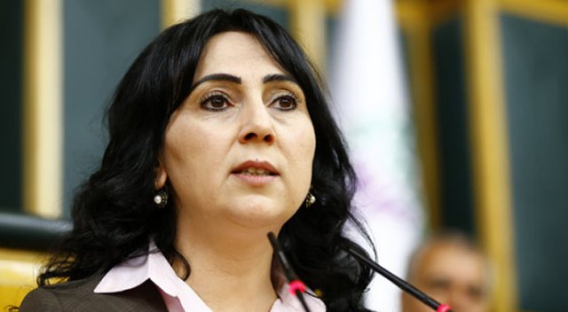 Tutuklu Yüksekdağ'a Erdoğan'a hakaretten hapis istemi Tutuklu Yüksekdağ'a Erdoğan'a hakaretten hapis istemi