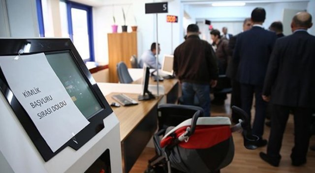 Yeni kimlik kartı için mesai düzenlemesi Yeni kimlik kartı için mesai düzenlemesi
