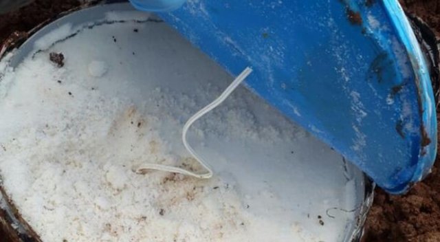 Yola tuzaklanan patlayıcı imha edildi Yola tuzaklanan patlayıcı imha edildi