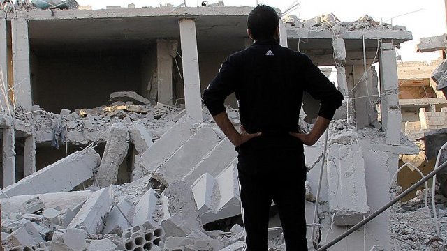 'Dera Mülteci Kampı'nın yüzde 70'inden fazlası yıkılmış durumda' 'Dera Mülteci Kampı'nın yüzde 70'inden fazlası yıkılmış durumda'
