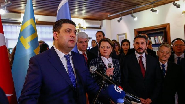 'Ukrayna'nın Kırım'ı, Ukrayna'ya muhakkak geri dönecek' 'Ukrayna'nın Kırım'ı, Ukrayna'ya muhakkak geri dönecek'
