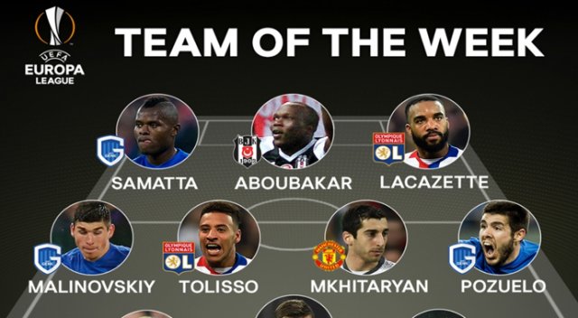 Aboubakar, UEFA Avrupa Ligi’nde haftanın 11’inde Aboubakar, UEFA Avrupa Ligi’nde haftanın 11’inde