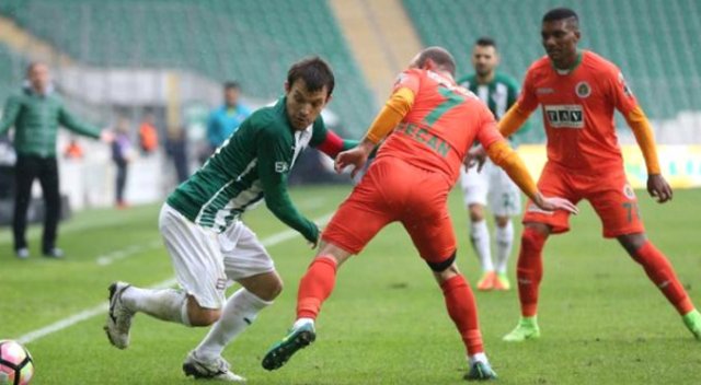 Alanyaspor, Bursaspor'u deplasmanda 3-1 yendi Alanyaspor, Bursaspor'u deplasmanda 3-1 yendi