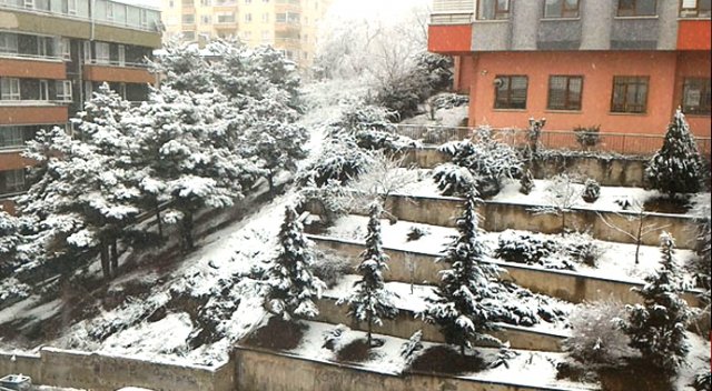Ankara&#039;da kar sürprizi...