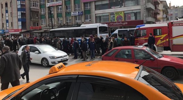 Anne kız otobüs altında can verdi