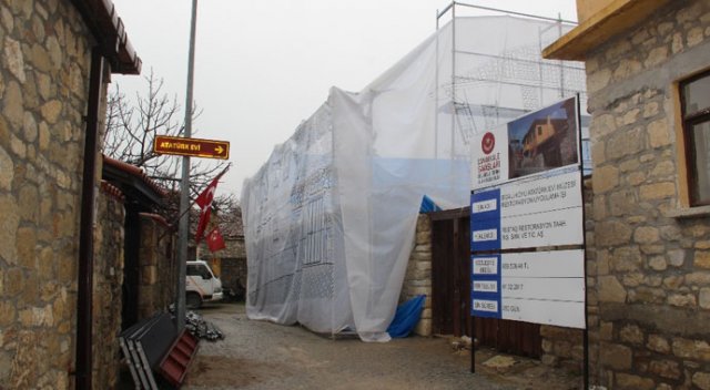Atatürk’ün evi restore ediliyor