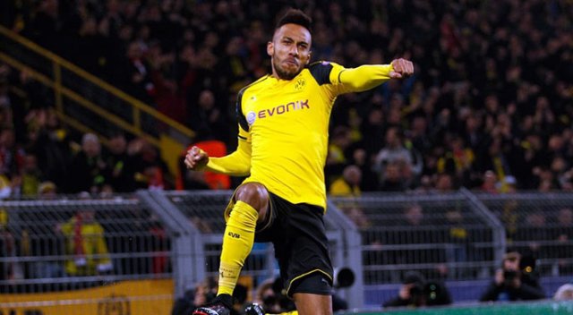 Aubameyang coştu Dortmund turladı Aubameyang coştu Dortmund turladı