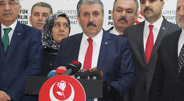BBP Genel Başkanı Destici, İHA mikrofonunu kürsüden indirdi BBP Genel Başkanı Destici, İHA mikrofonunu kürsüden indirdi