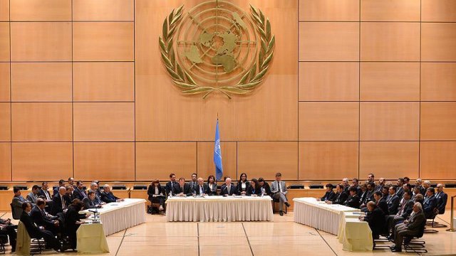 Cenevre'deki Suriye görüşmeleri sürüyor Cenevre'deki Suriye görüşmeleri sürüyor