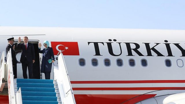 Cumhurbaşkanı Erdoğan Rusya&#039;ya gitti