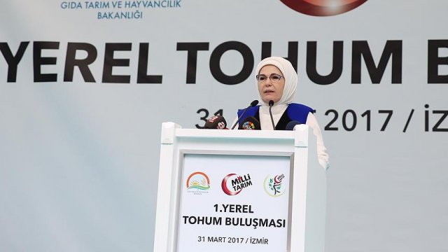Emine Erdoğan: Toprak bizim en değerli sermayemizdir Emine Erdoğan: Toprak bizim en değerli sermayemizdir
