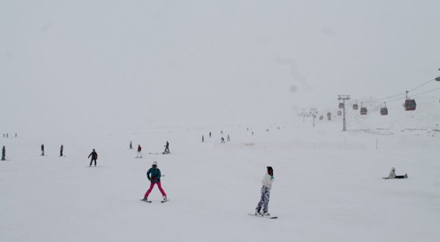 Erciyes’e Mart karı