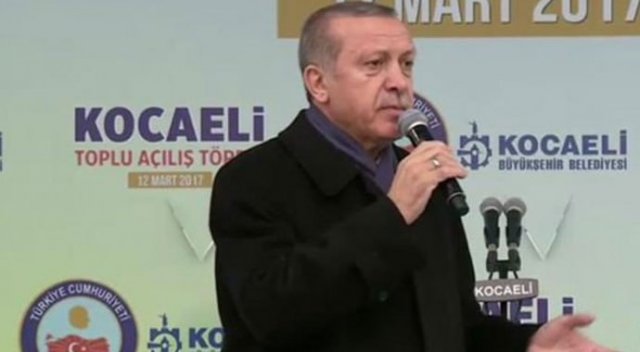 Erdoğan'dan Hollanda'ya yaptırım çağrısı Erdoğan'dan Hollanda'ya yaptırım çağrısı
