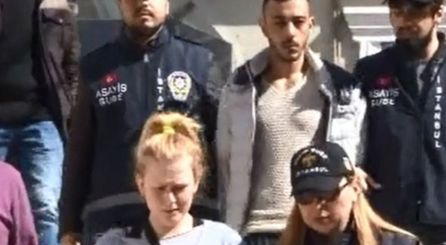 Gaspçı sevgililer tutuklandı