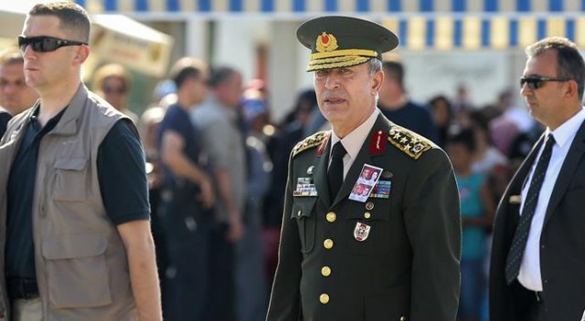 Genelkurmay Başkanı Orgeneral Akar Graziano ile görüştü Genelkurmay Başkanı Orgeneral Akar Graziano ile görüştü