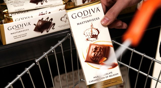 Godiva en sevilen üç başyapıtı ile raflarda