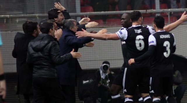 Kartal tura attı