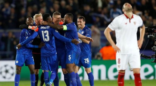 Leicester City 2-0 Sevilla (Özet)