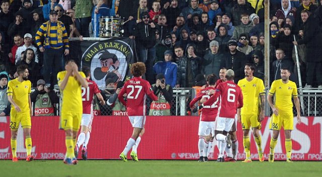 ManU Rusya'dan avantajlı döndü