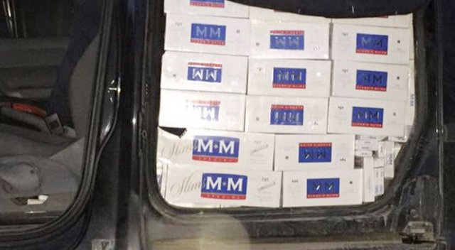 Mardin’de 22 bin 800 paket kaçak sigara ele geçirildi