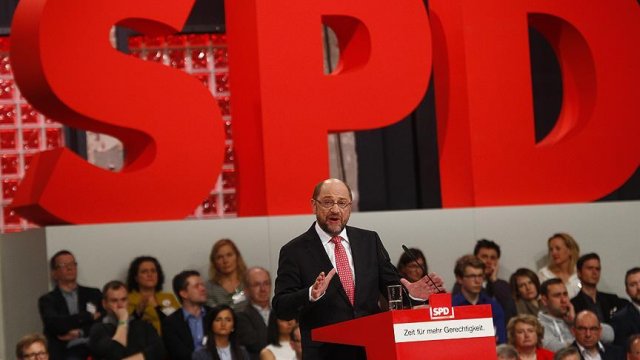 Martin Schulz SPD Genel Başkanı seçildi Martin Schulz SPD Genel Başkanı seçildi