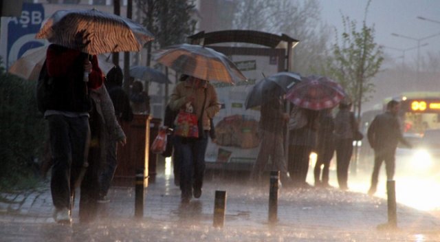 Meteoroloji uyardı! Yağış geliyor Meteoroloji uyardı! Yağış geliyor
