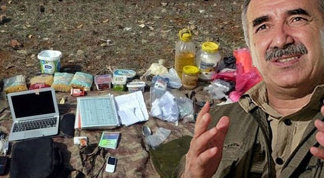 Murat Karayılan'ın sağ kolunun üzerinden PKK'nın 'randevu defteri' çıktı Murat Karayılan'ın sağ kolunun üzerinden PKK'nın 'randevu defteri' çıktı