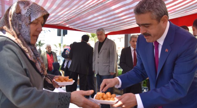 Nazilli’de Çanakkale şehitleri için lokma hayrı yapıldı