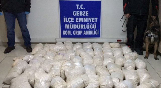 PKK’nın 2 milyonluk uyuşturucu trafiğine darbe