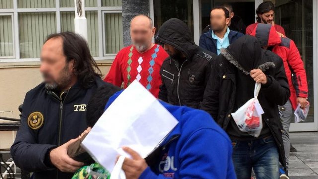Samsun&#039;daki DEAŞ operasyonunda Irak uyruklu 9 kişi yakalandı