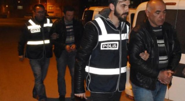 Sinyal kesiciyle hırsızlık yapan Gürcüler yakalandı